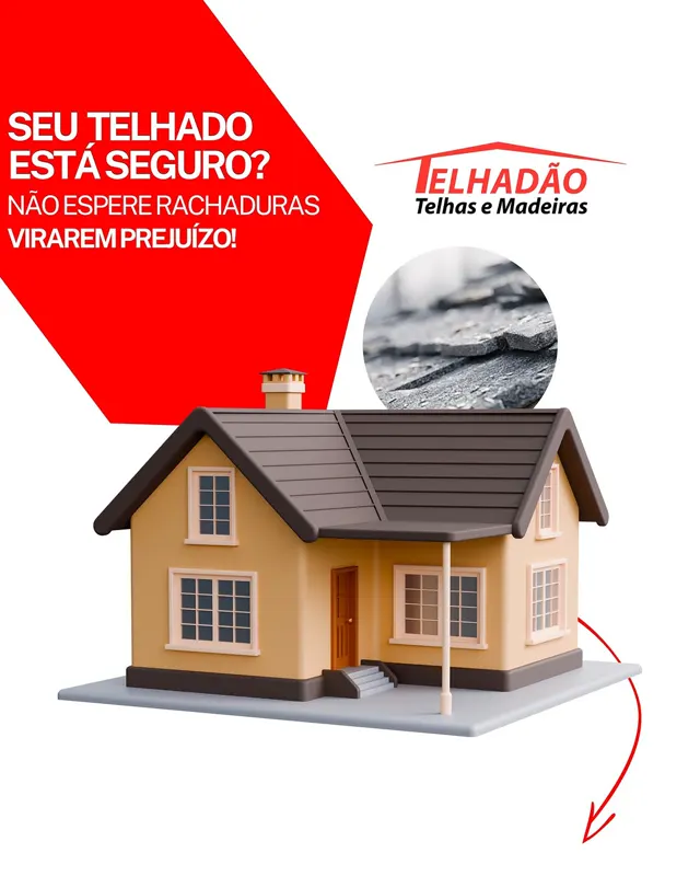 Seu telhado está seguro? Não espere rachaduras